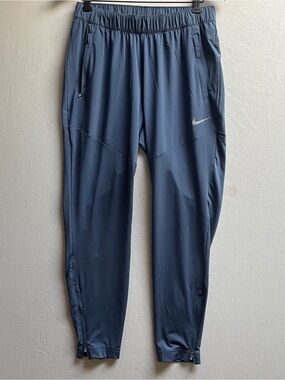 Nike Running Dri-FIT Slate Blue Tapered Track Pants Size M